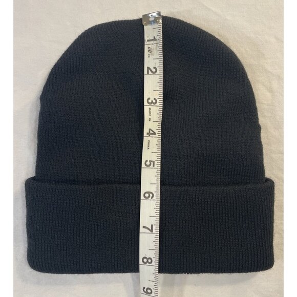 Adult Black United States Of America Washington DC Knit Beanie - Picture 4 of 6